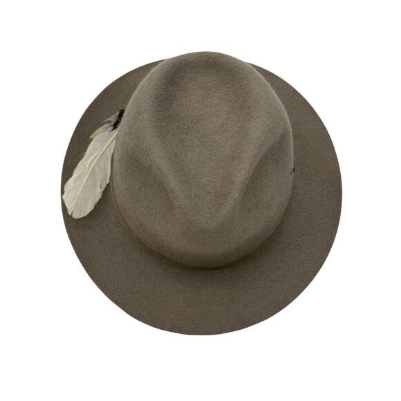 Quaker Marine Supply Company Fedora Hat Made by Wegener, Germany Size 7 1/8 - Picture 9 of 13